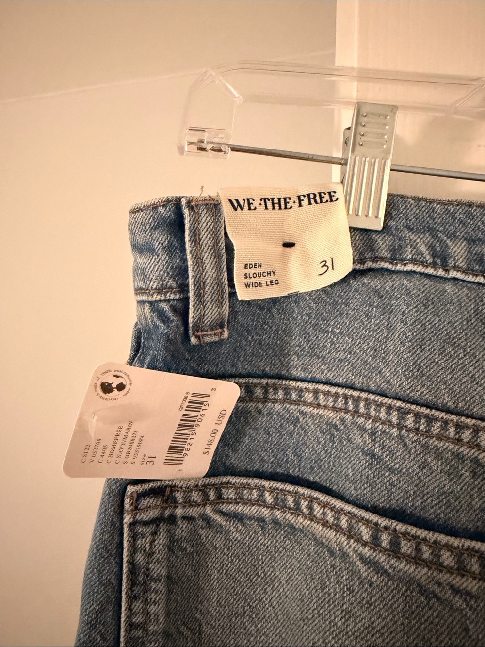 We the free eden high slouchy flare jeans - Picture 4 of 4